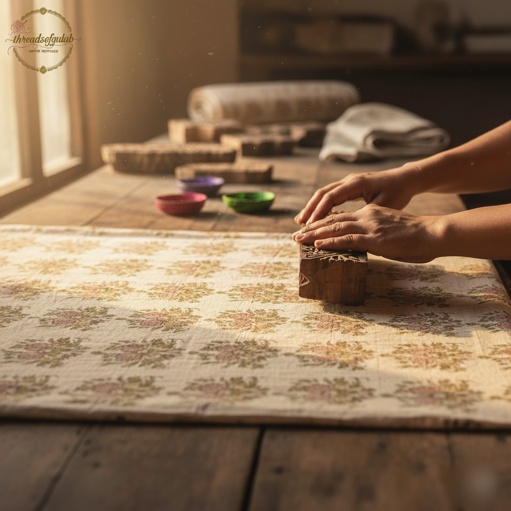 🌸 From Hands to Heart: The Making of Threads of Gulab