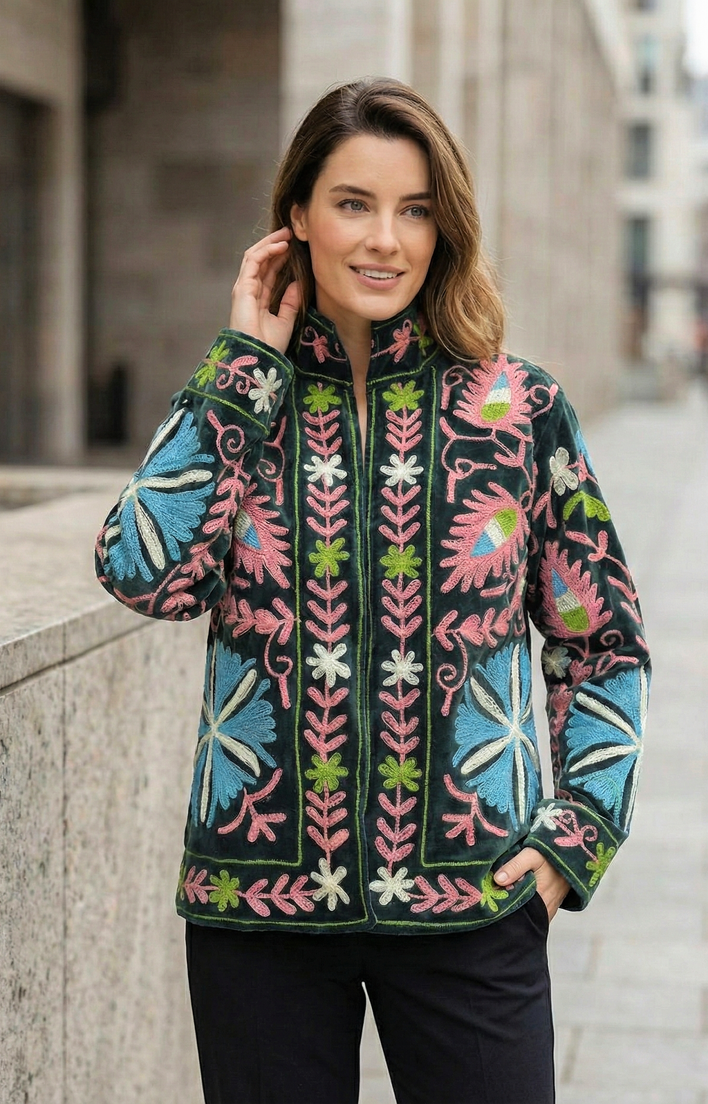 Midnight Bloom Jacket