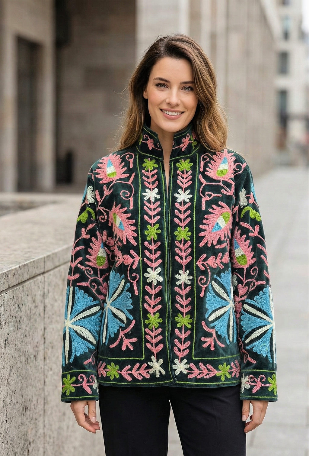 Midnight Bloom Jacket
