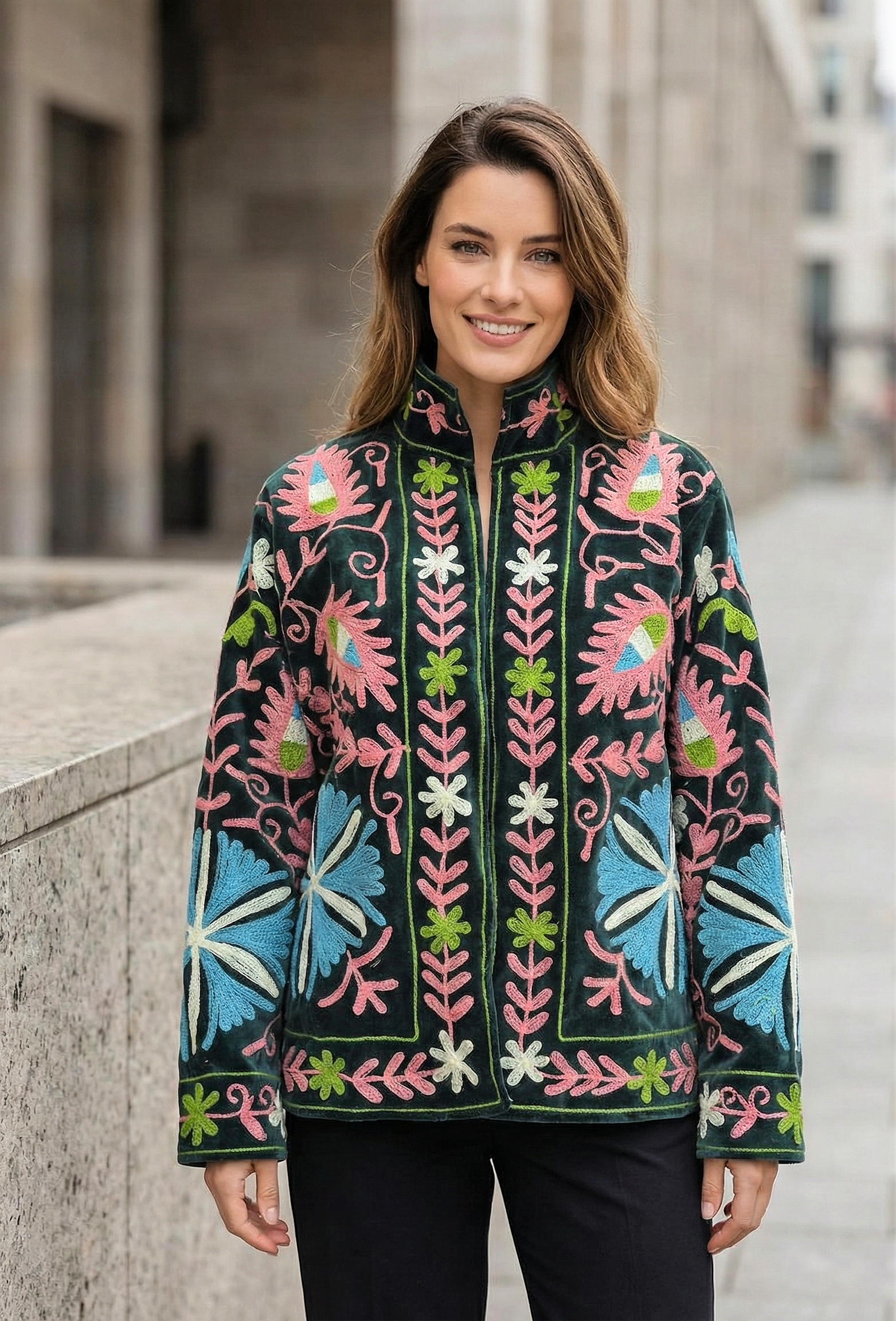 Midnight Bloom Jacket