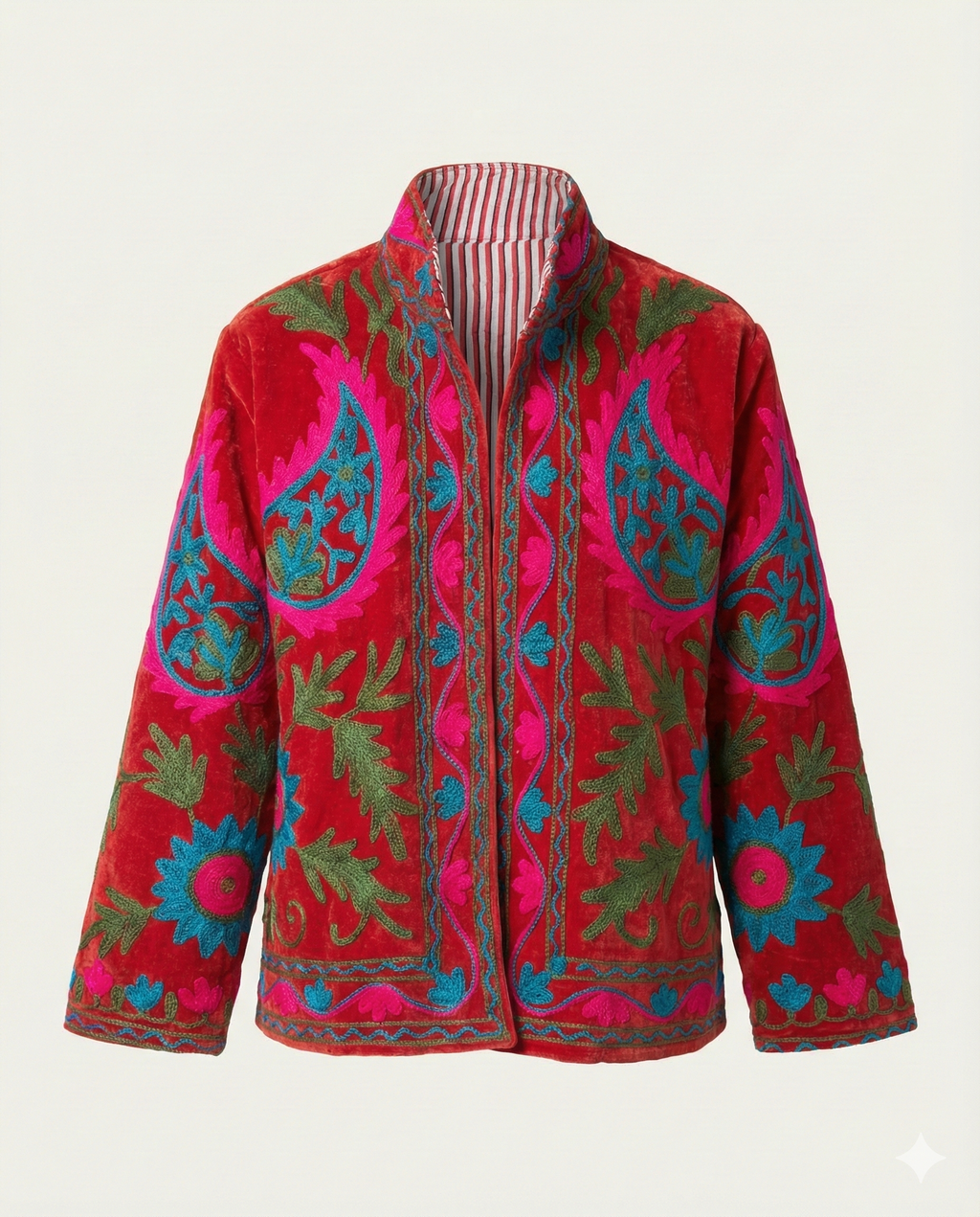 Crimson Bloom Jacket