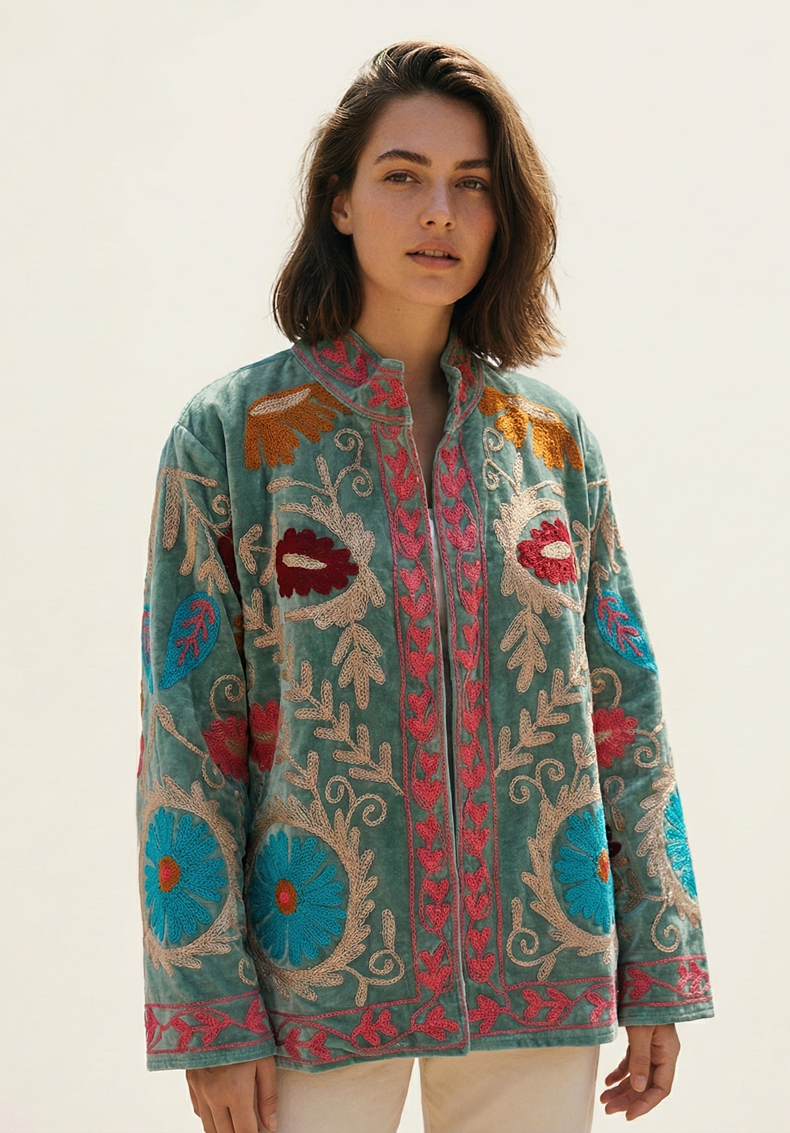 Seafoam Garden Jacket