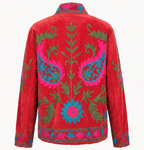 Crimson Bloom Jacket