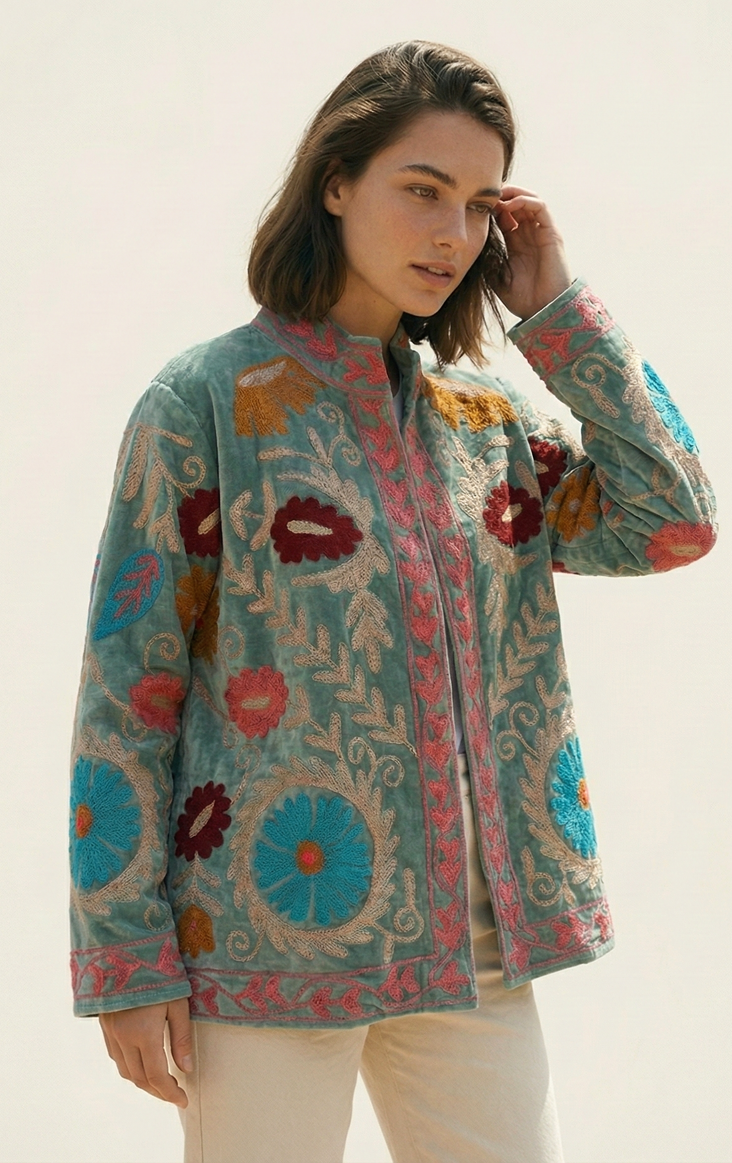 Seafoam Garden Jacket