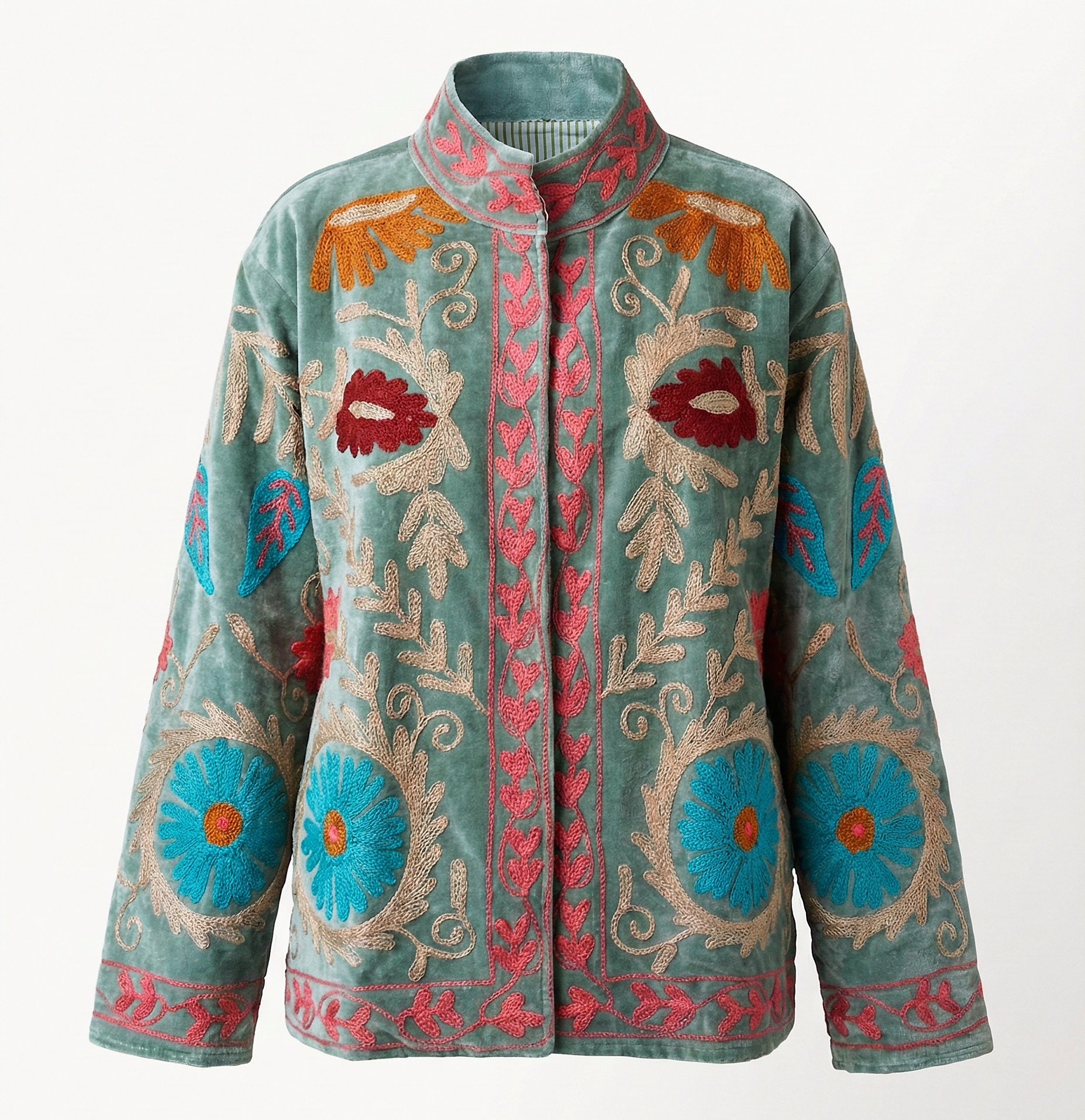 Seafoam Garden Jacket