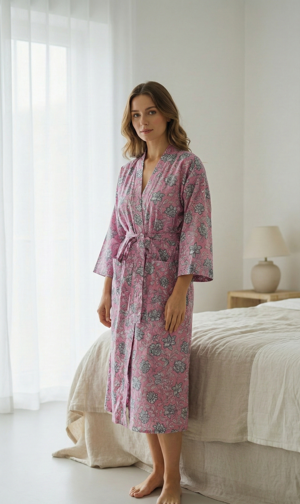 Blossom Pink Robe