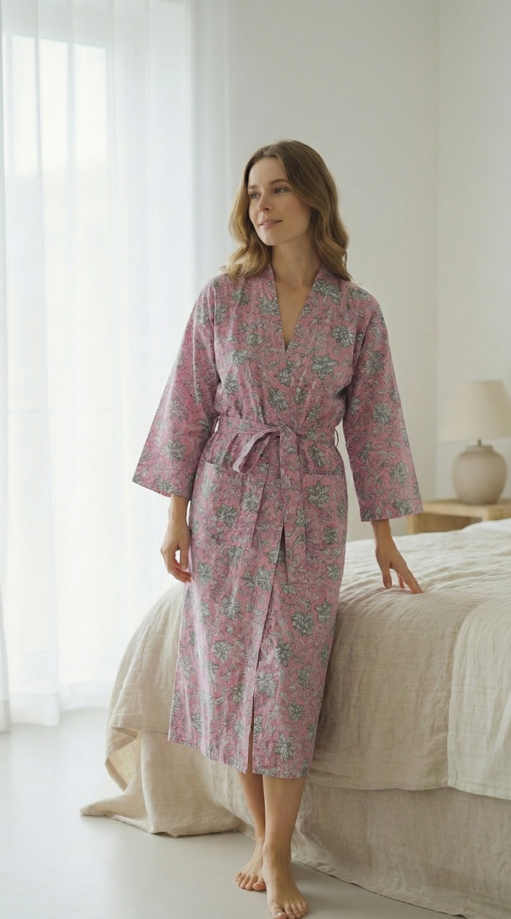 Blossom Pink Robe