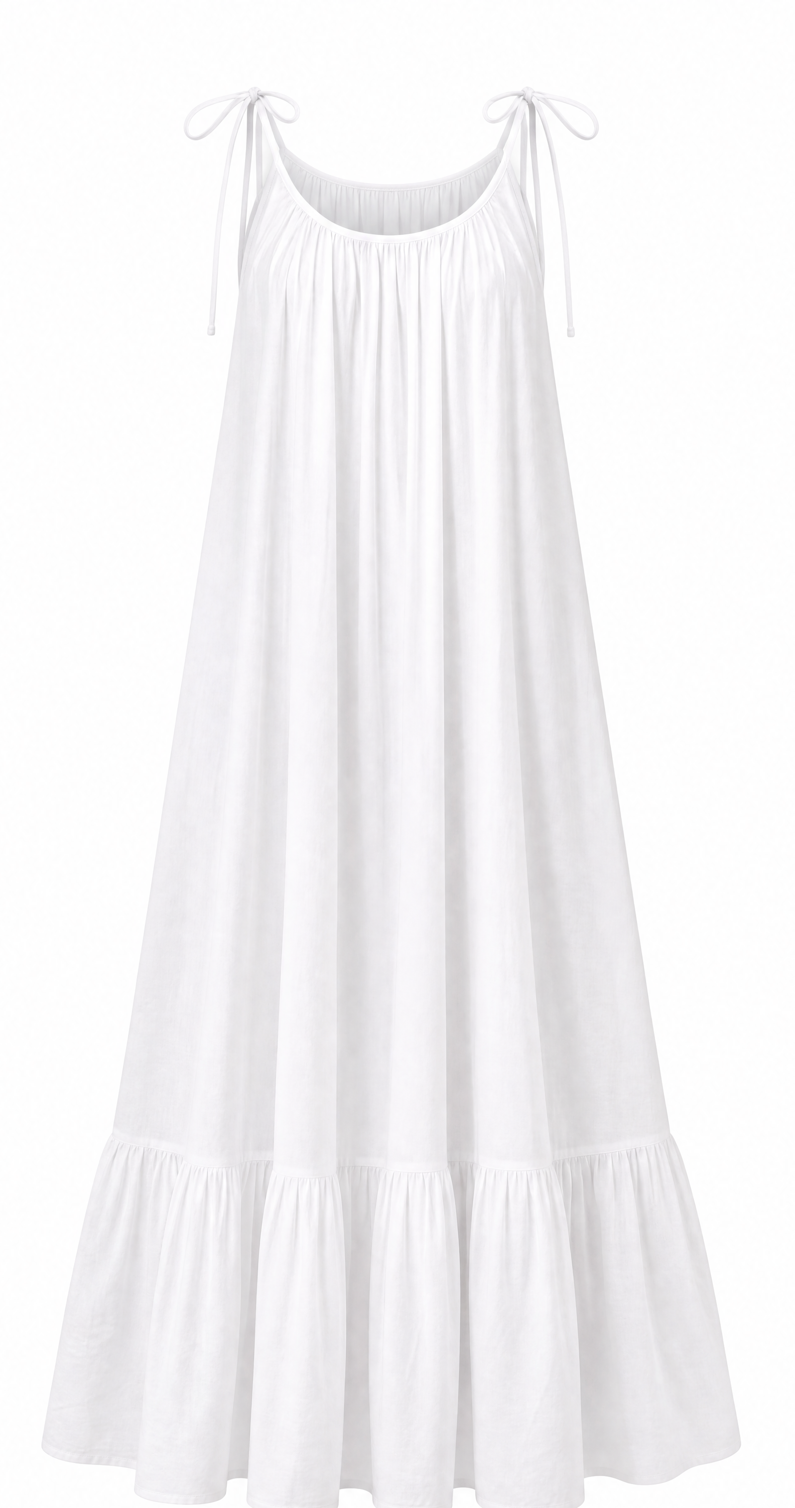 Ivory Whisper Maxi Dress