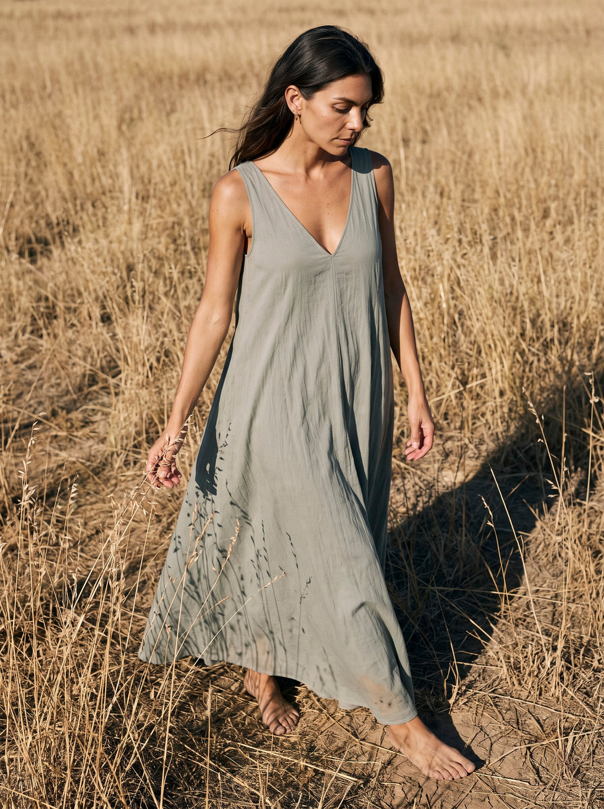 Willow Sage Maxi Dress