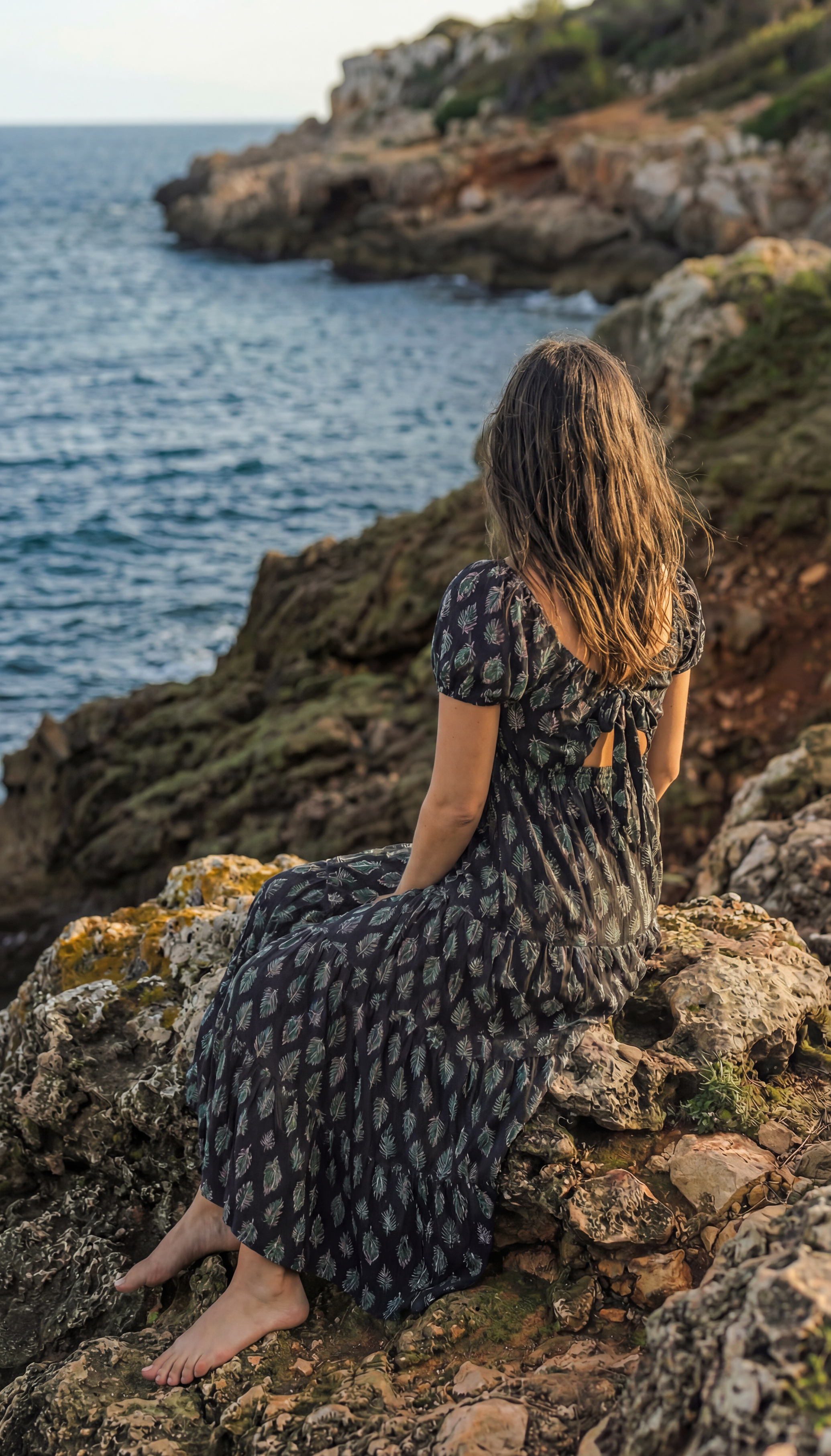 Coastal Leaf Midi
