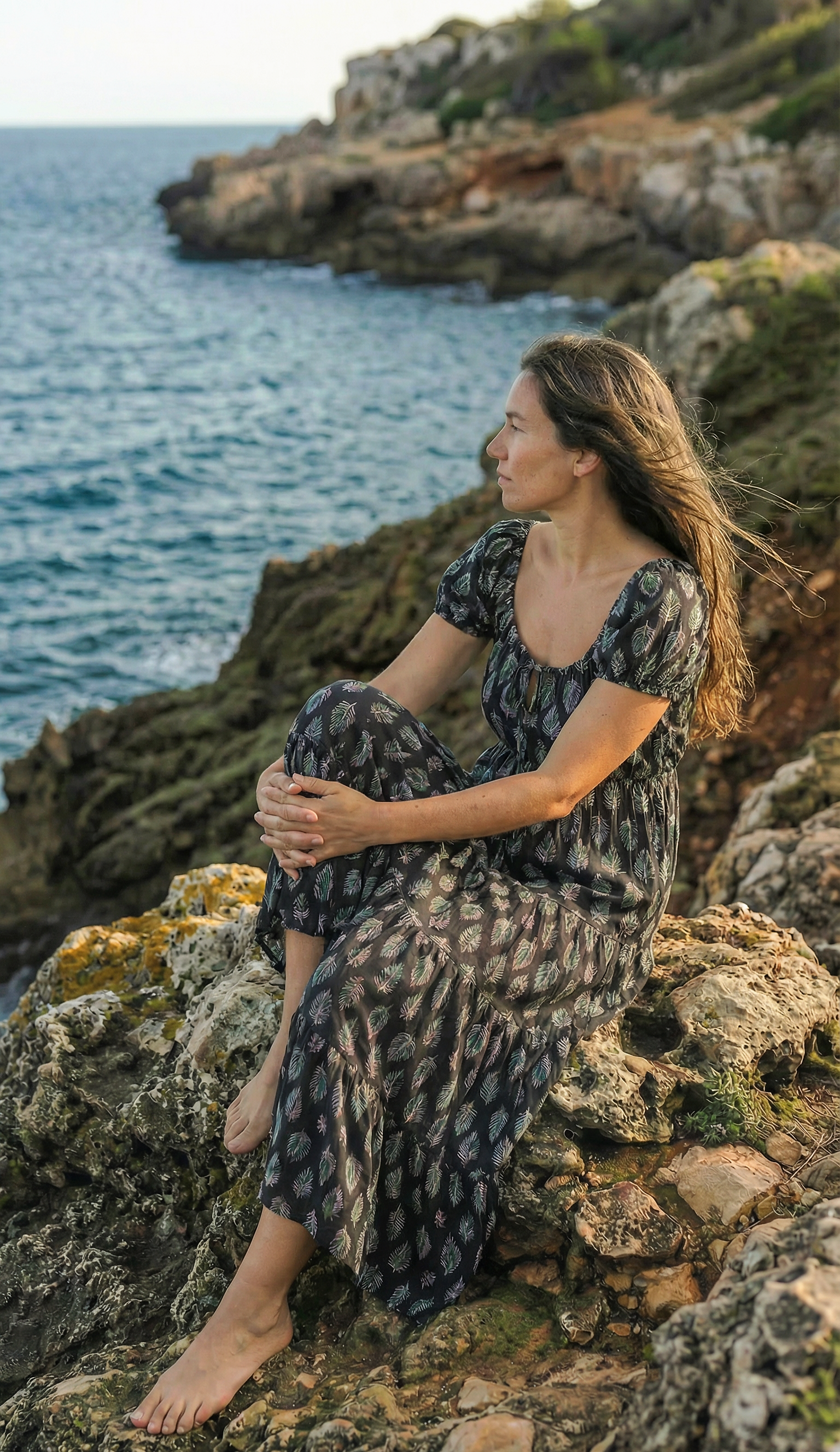 Coastal Leaf Midi