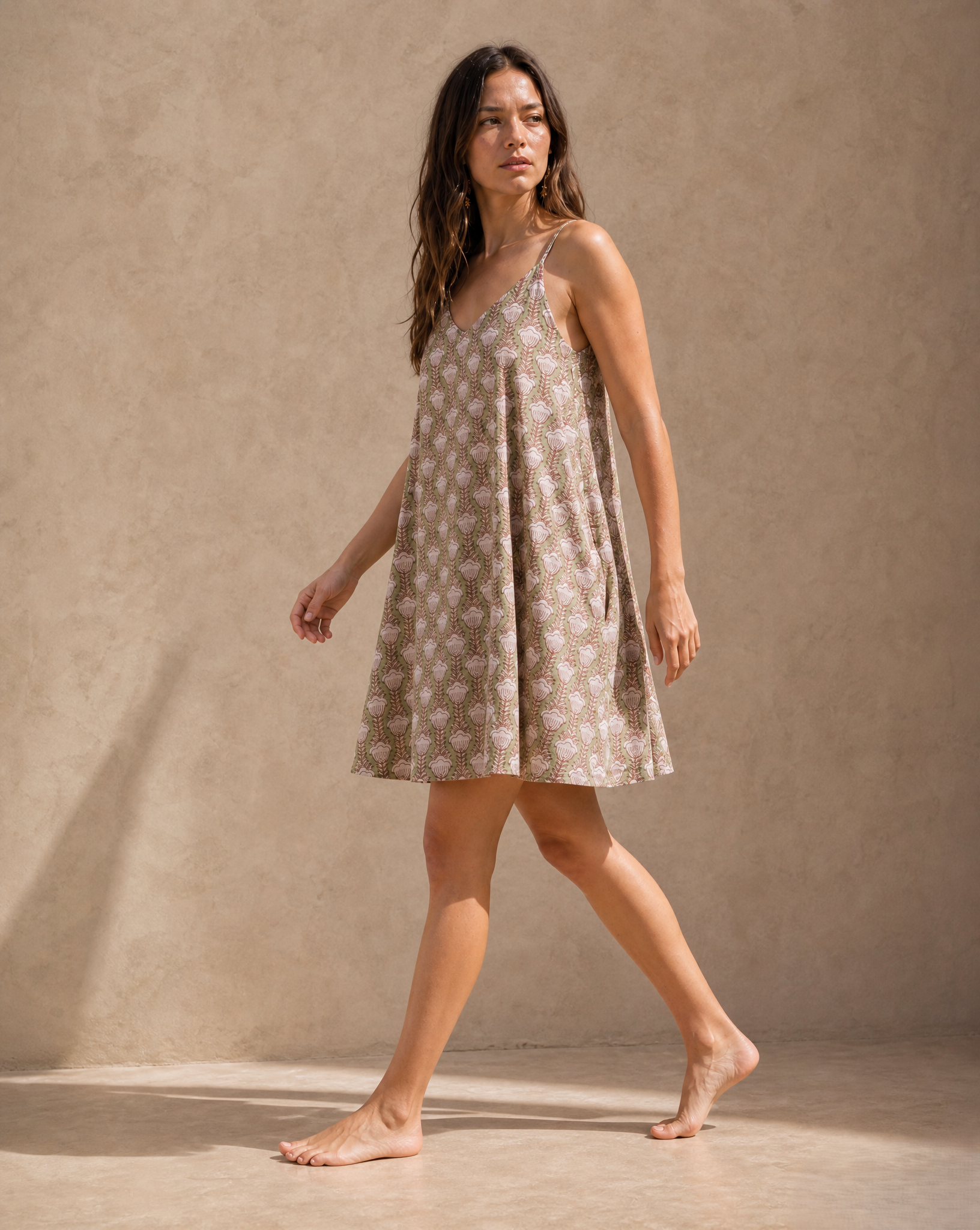 Meadow Bloom Mini Dress