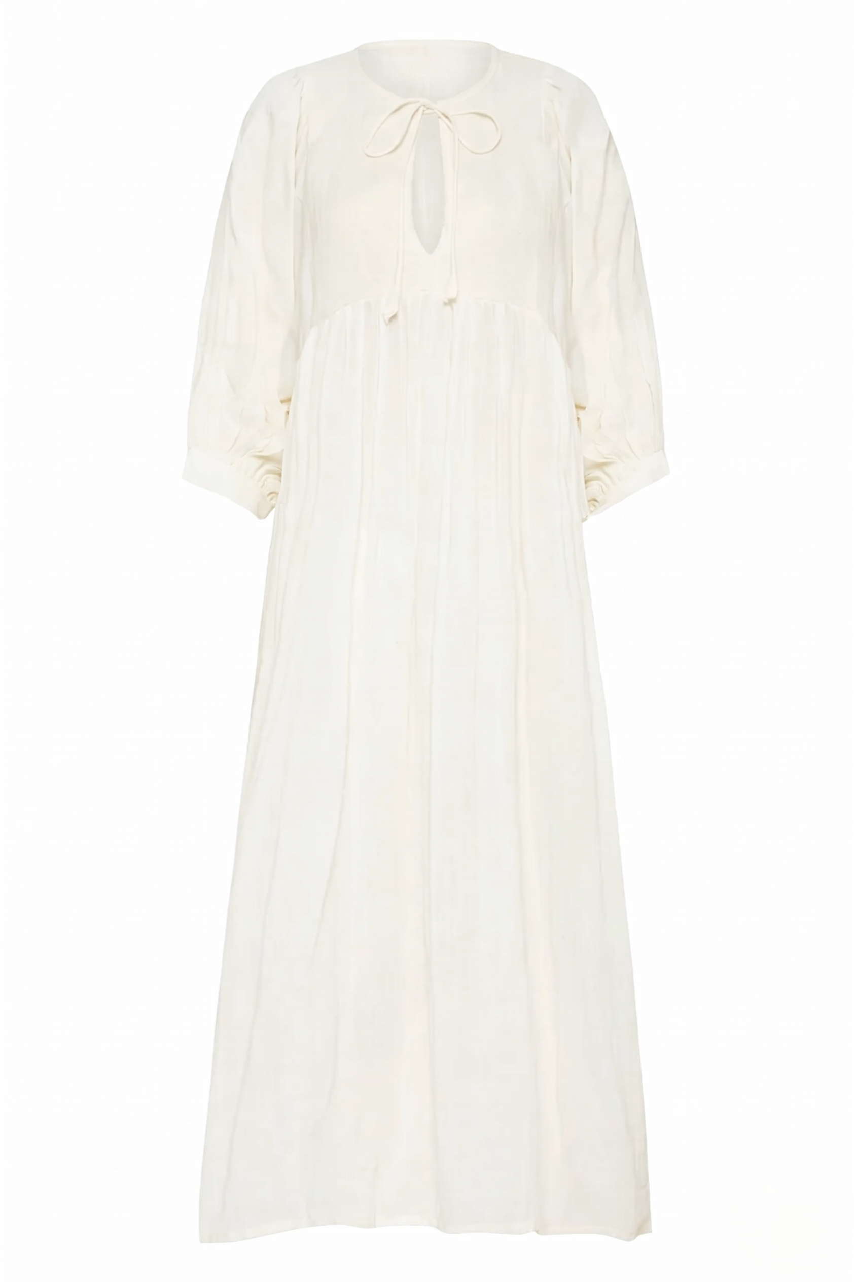 Noor Midi Dress – White