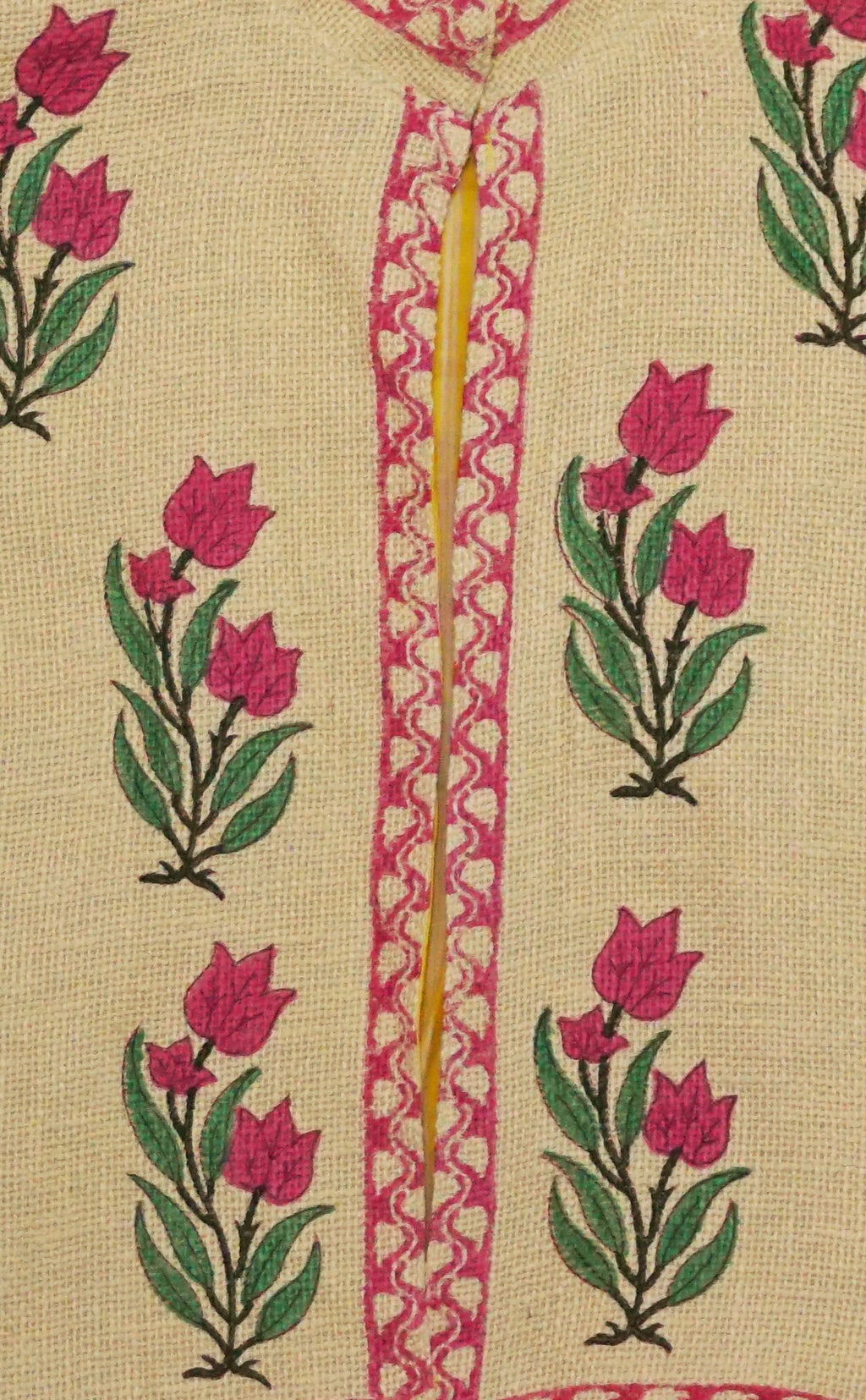 Blue Bloom Embroidered Cotton Slub Jacket | Artisan Boho Outerwear | Handmade in Jaipur