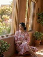 Blush Bloom Robe